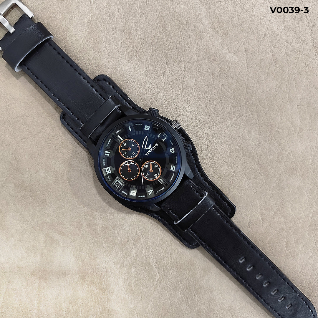 Reloj Vinicius Cuero Hombre