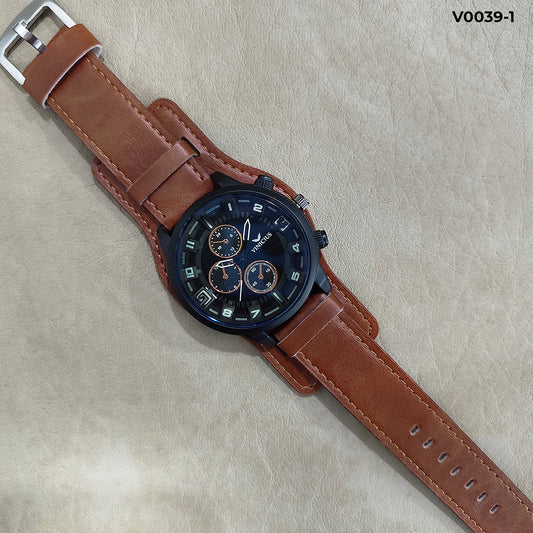 Reloj Vinicius Cuero Hombre