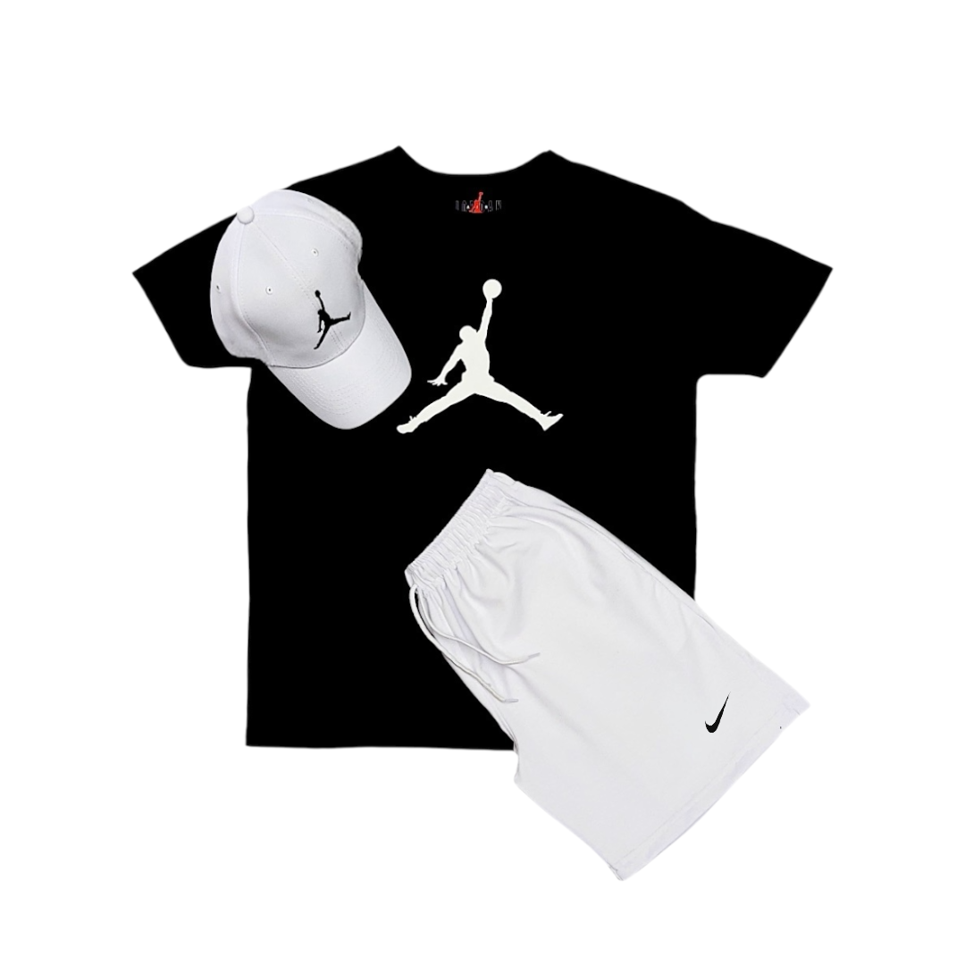 Camiseta Pantaloneta Gorra Jordan 1